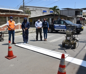 Ciudadan&iacute;a a salvo, con se&ntilde;alizaci&oacute;n horizontal en varios sectores del cant&oacute;n Palestina