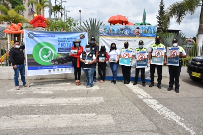 Campa&ntilde;a de Educaci&oacute;n Vial en la ciudad de Colimes