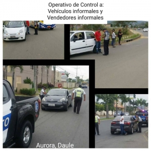 Operativos de Control en La Aurora