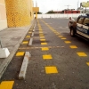 Se&ntilde;alizaci&oacute;n horizontal en los exteriores del Paseo Shopping de Daule