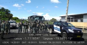Refuerzo de operativos de control en el cant&oacute;n Santa Luc&iacute;a